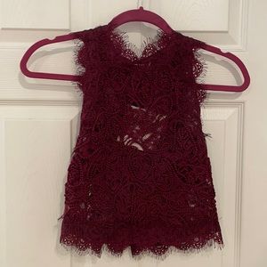 Lace Crop Top